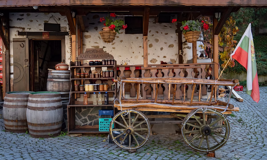 Bulgarian tavern, known as Mecana Aleksova Cottage