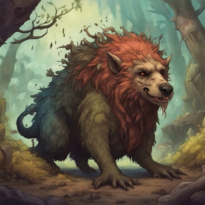 AI generated beast