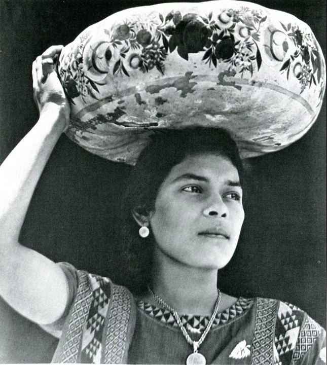 Woman in Tehuantepec by Tina Modotti